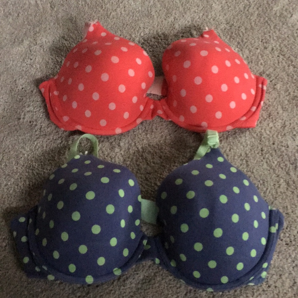 VS Polka dot bras
